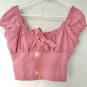 Pacsun Bustier Crop Top